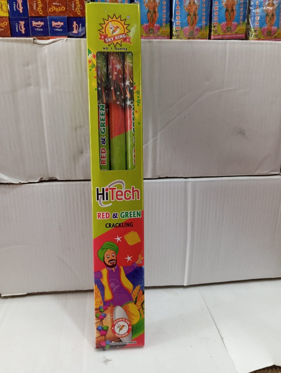 Hi Tech (3 Pcs) Red & Green ஹை டெக்